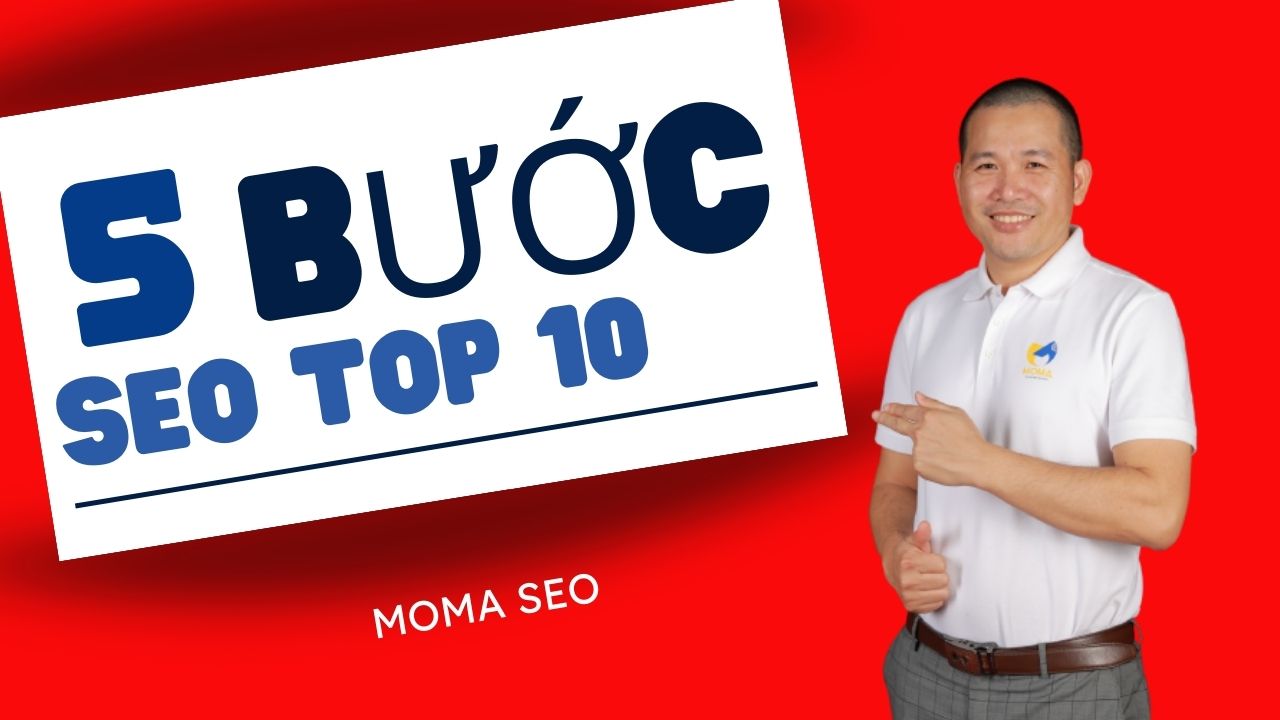 5 bước để seo website lên top 1 google với phần mềm seo miễn phí moma