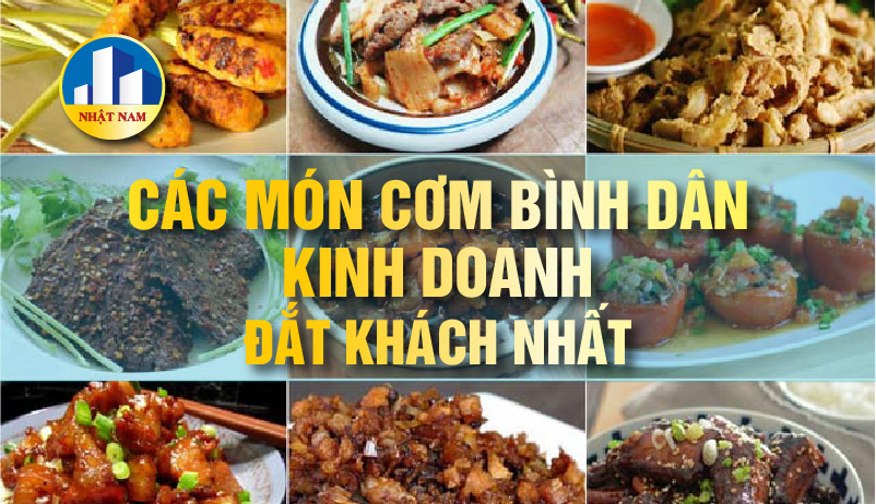 Gợi ý các món cơm bình dân kinh doanh đắt khách