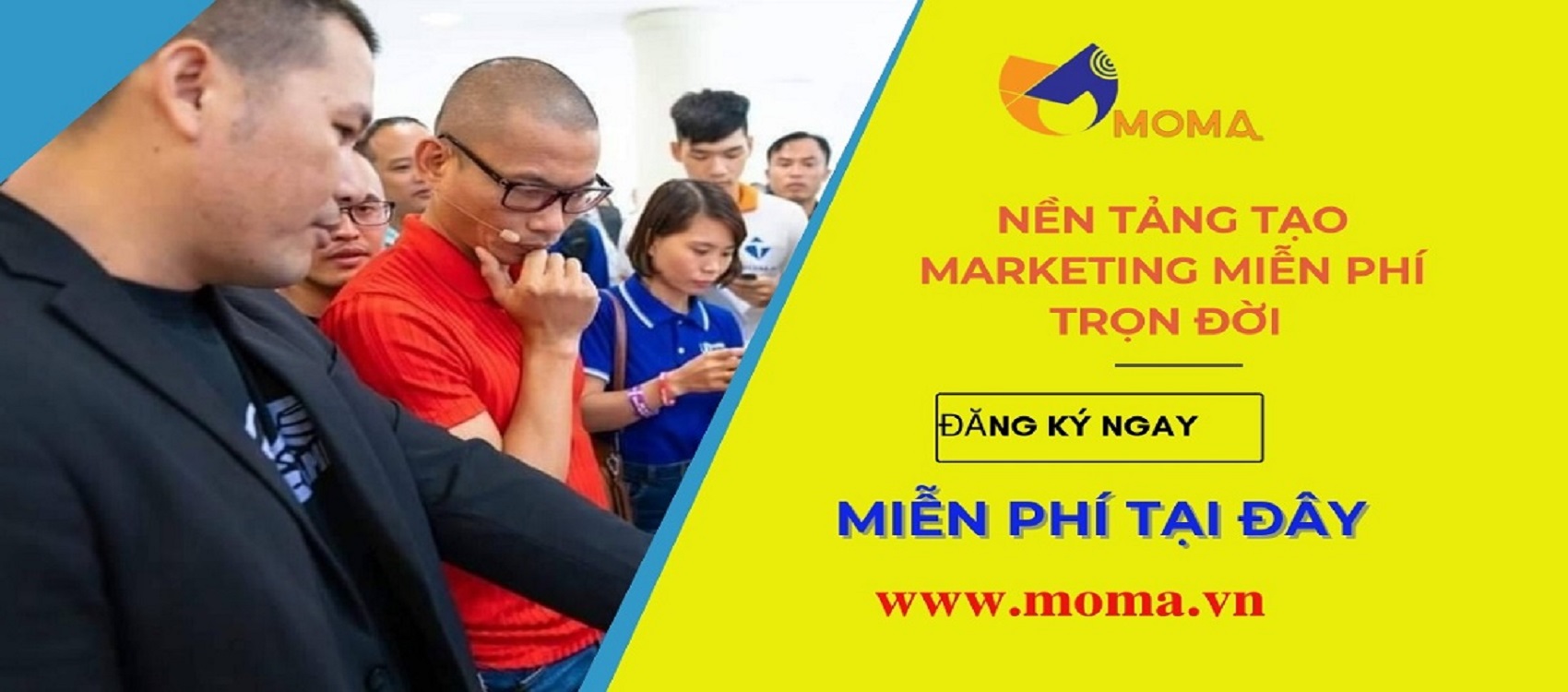 Tạo website miễn phí moma