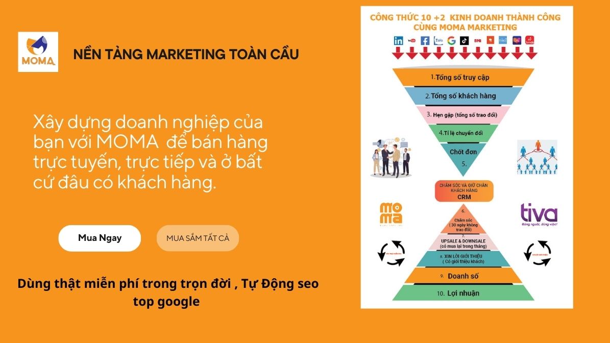 3 bước tạo shop bán hàng miễn phí với moma marketing