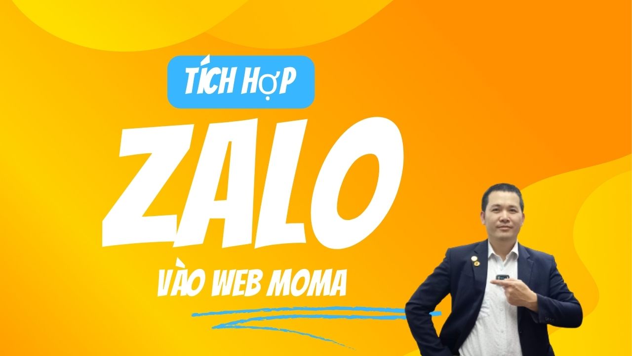 3 bước tích hợp chat zalo vào website moma