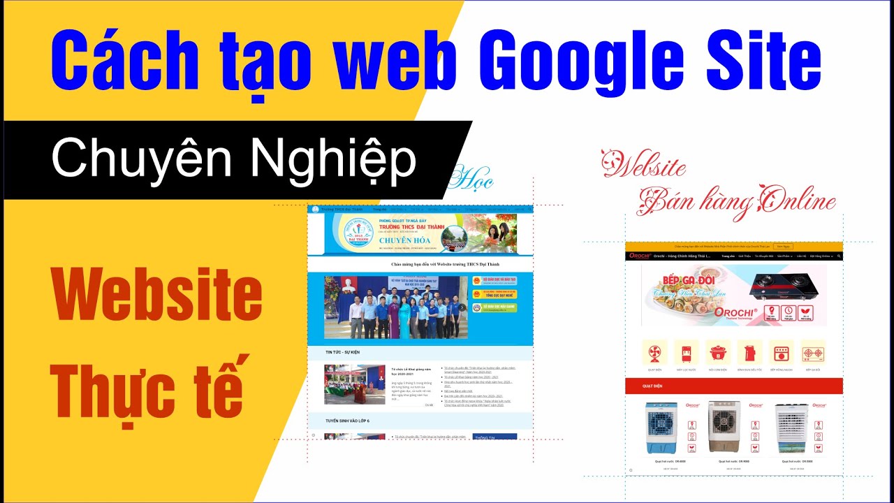 tạo website cá nhân miễn phí bằng google sites