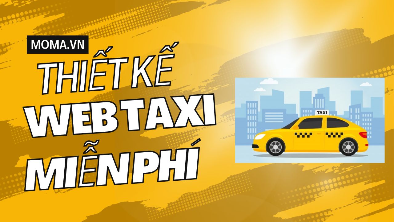 Thiết kế website taxi miễn phí - moma.vn