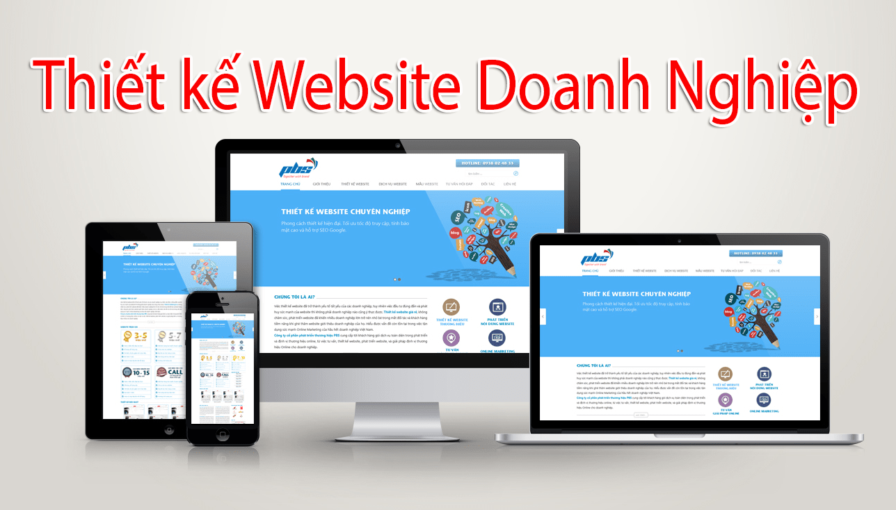 Thiết kế web cho doanh nghiệp miễn phí - moma.vn